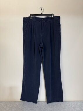 Tommy Bahama 100% Silk Pleated Men’s Dress Pants size 36/30